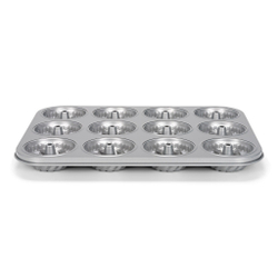Форма на 12 кексов "Кугельхопф" Patisse Silver 35х24х3 см