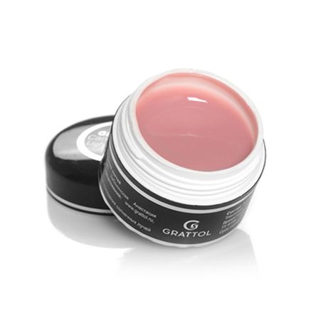 Grattol Gel Camouflage Light Natural - Гель камуфлирующий светло-нюдовый, 50мл