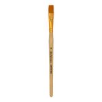 Кисть синтетика плоская №14, 5 шт, короткая ручка, Mr.Painter SBF 204-14