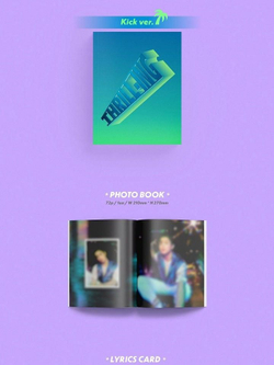 Альбом THE BOYZ - THRILL-ING 6th Mini Album RANDOM Version