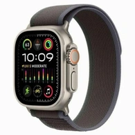 Умные часы Apple Watch Ultra 2 49 мм Cell, Natural Titanium, Blue Trail Loop - S/M