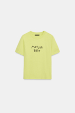 ФУТБОЛКА В СТИЛЕ РУСТИК С НАДПИСЬЮ — ZARA