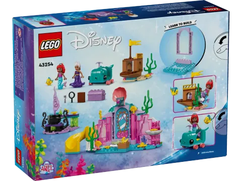 Конструктор LEGO Disney 43254 Хрустальная пещера Ариэль