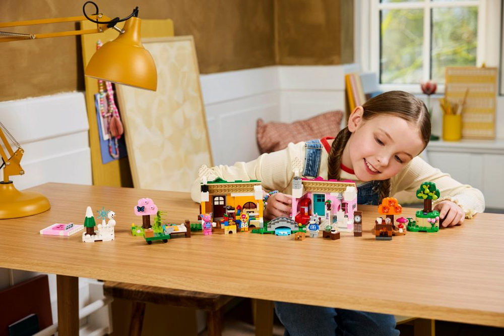 Конструктор Лего энимал кроссинг Творческие домики Сезоны веселья | LEGO Animal Crossing - 77057 814 деталей 7+
