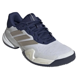 Теннисные кроссовки Adidas Barricade 14 M - cloud white/cyber metallic/dark blue