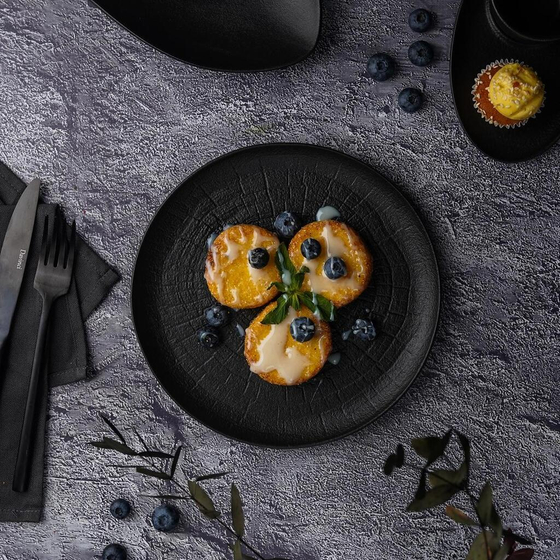Тарелка d 20,5 см Black Raw Stellar P.L. Proff Cuisine [6]