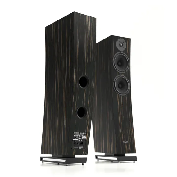 Pylon Audio Jasper 25 MK II active + stereo hub Natural Veneer