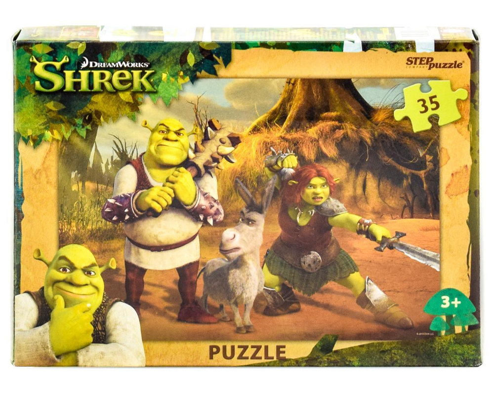 Пазл 35эл. "Shrek" (Степ пазл)