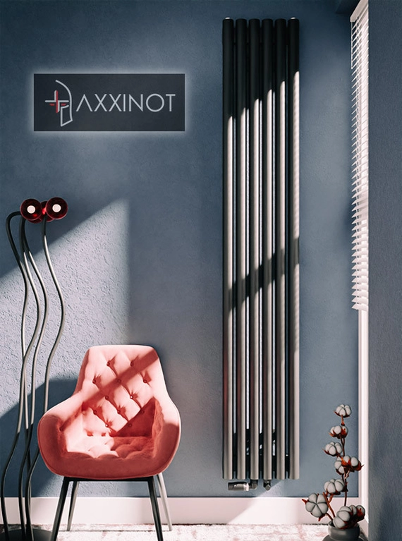 Axxinot Mono V 2000 - вертикальный трубчатый радиатор высотой 2000 мм