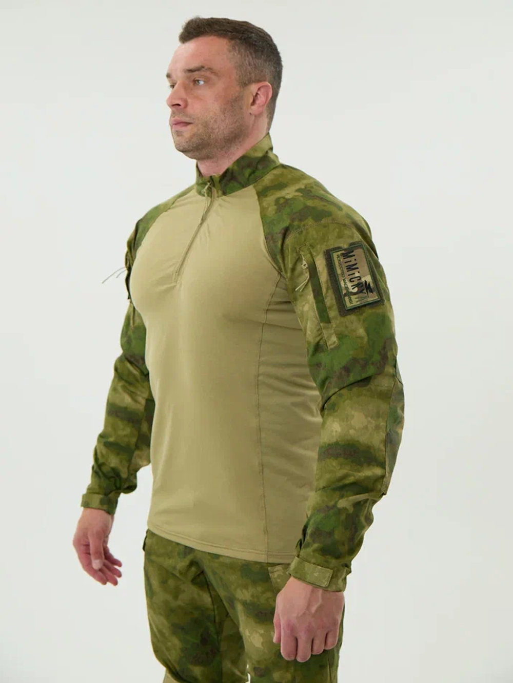 Рубашка тактическая боевая ТРОПИК ПРОФИ Кулмакс / рипстоп смесовый (PES65*COT35%), расцветка МУЛЬТИКАМ, мужская, MIMICRYA