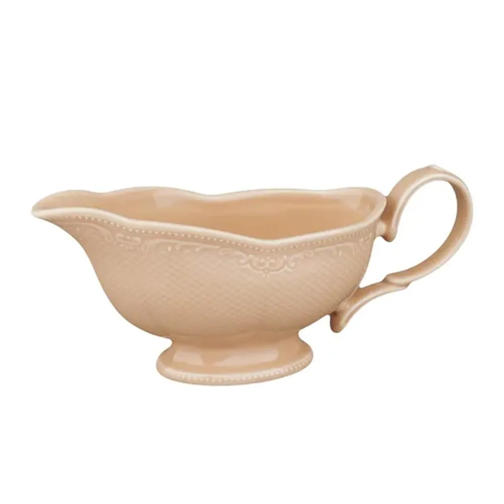 Соусник 390 мл 18,5*8,2 см h9,5 см с ручкой фарфор Aristocrat Peach Tea Noble [1]