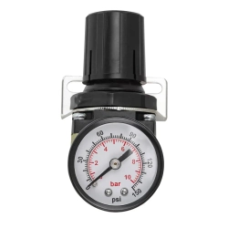Регулятор давления воздуха 1/4''(0-10bar,раб. температура 5°-60°) FORCEKRAFT FK-AR2000-02