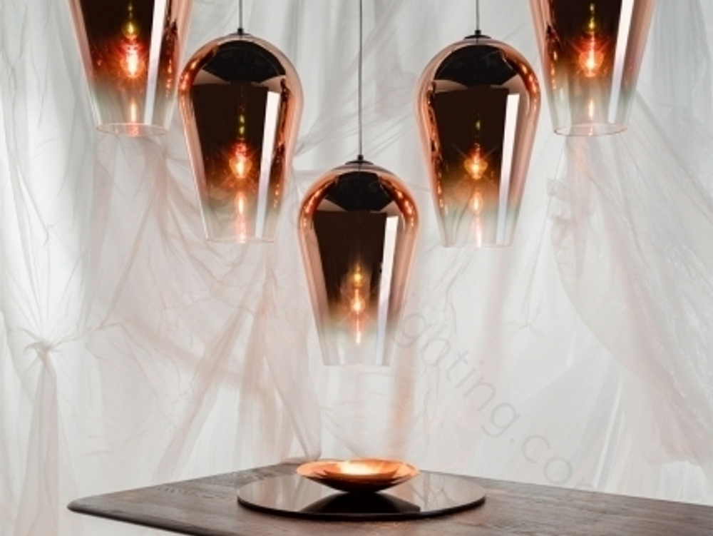 Pendant design lamp  FADE by Tom Dixon (Silver)