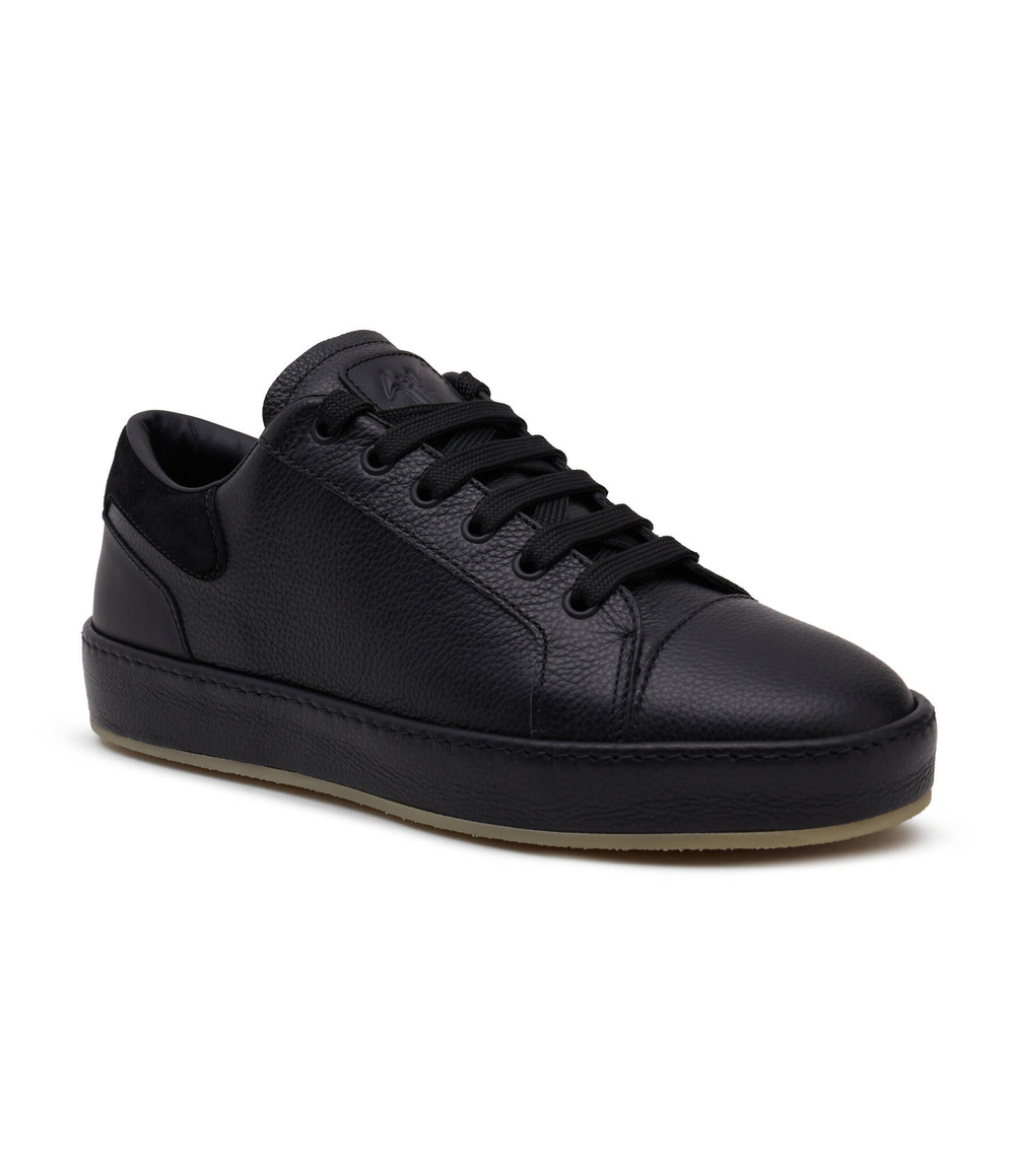 Кожаные кроссовки graffio Giuseppe Zanotti - черный(RM40016)