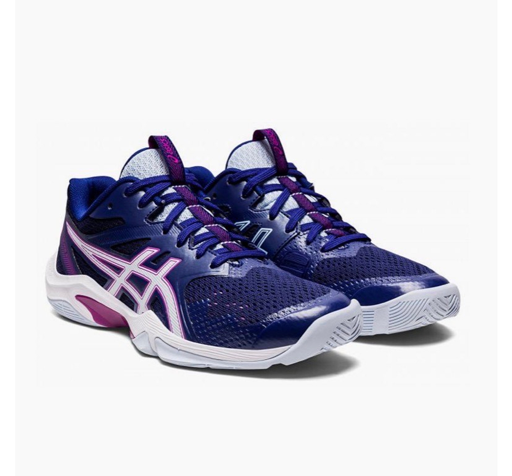 ASICS, GEL-Blade 8, , Dive Blue/white, WOMEN, US 5/ EUR 35,5/ UK 3