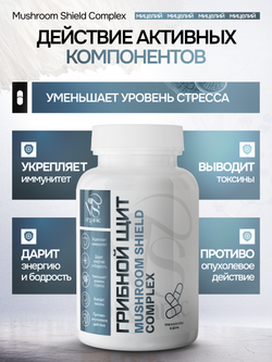 Грибной щит 180 капсул
