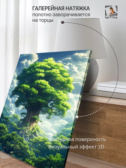Картина на стену "Бескрайние джунгли" 30х40см 1шт.
