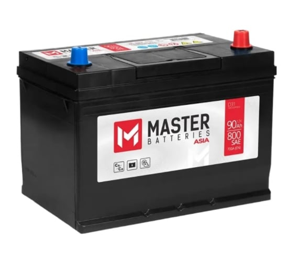 MASTER BATTERIES Asia 90Ah R+