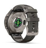 Garmin Fenix 9 PRO INREACH, 47 мм, SOLAR, Sapphire Titanium with Pebble Gray/Silver Gray Silicone Band