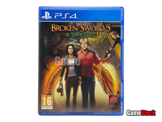PS4 Broken Sword 5: The Serpent's Curse (Б/У, Русские субтитры, CUSA-02500)
