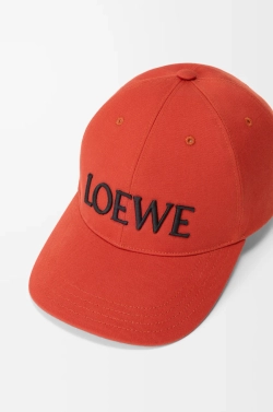 Loewe Кепка из хлопка, красный