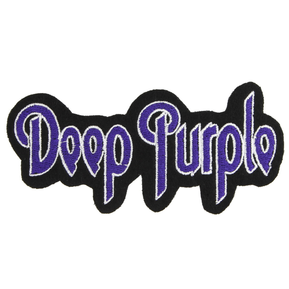 Нашивка с вышивкой группы Deep Purple