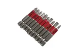 Биты PH/PZ/SL/TORX, 50мм, сталь S2, 10шт, БОЕКОМПЛЕКТ — фото 2