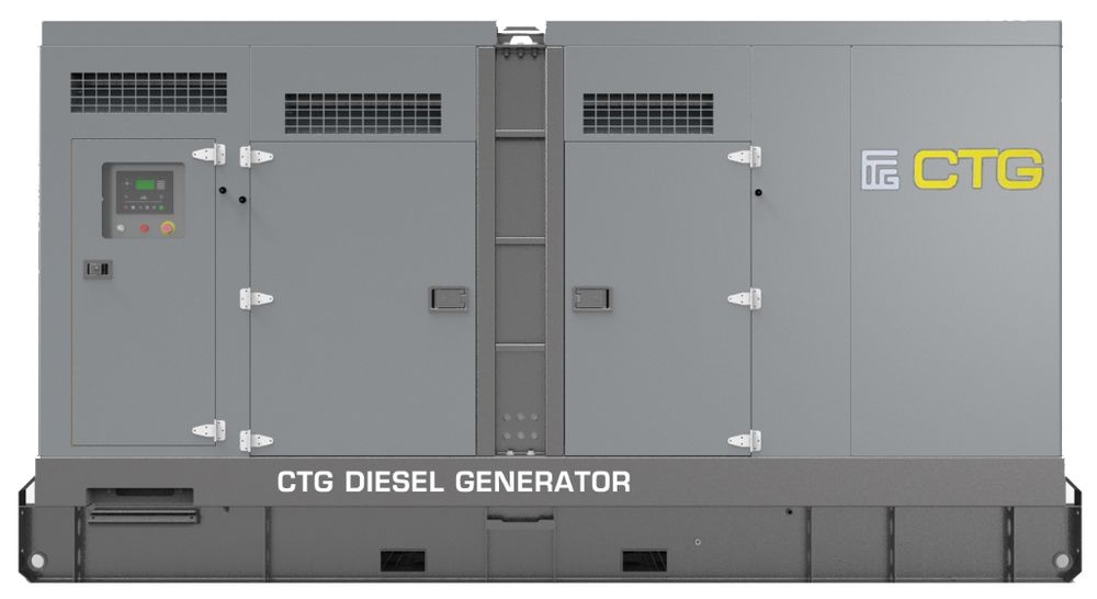 Дизельный генератор CTG 700D в кожухе с АВР Дизельный генератор CTG 700D в кожухе с АВР