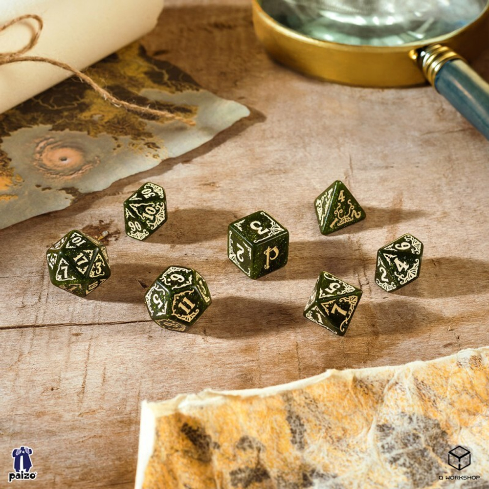 Набор кубиков Q WORKSHOP Pathfinder Dice Set: Arcadia