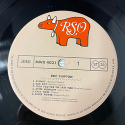 Винтажная виниловая пластинка LP Eric Clapton (Япония 1980) (Оби)