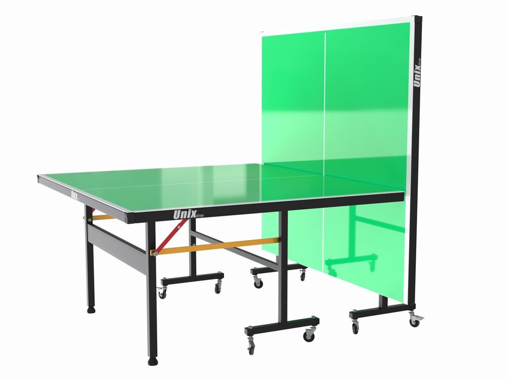 Всепогодный теннисный стол UNIX Line для улицы outdoor 6 мм, зеленый