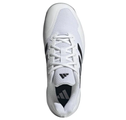Теннисные кроссовки Adidas GameCourt 2 Omnicourt - footwear white/coal black/grey