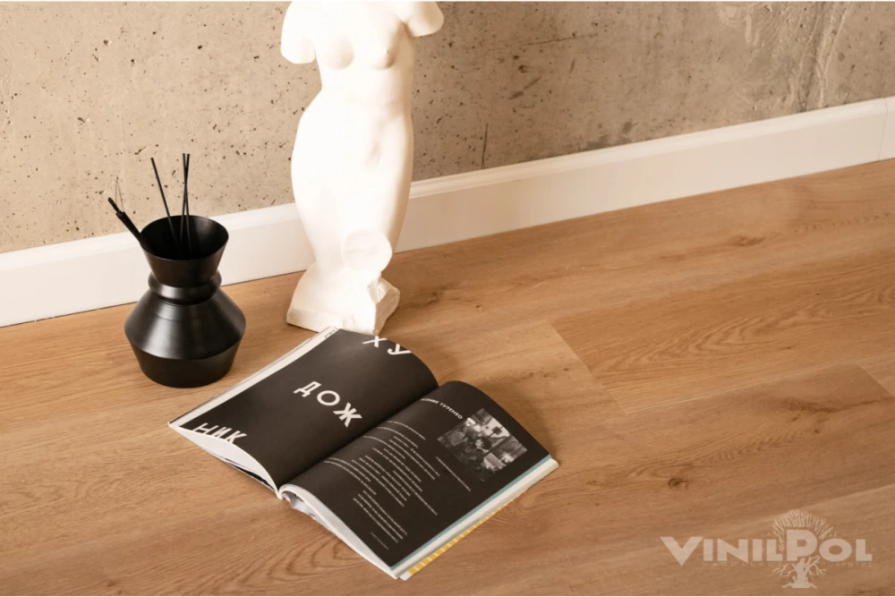 Кварц-винил Клеевой LVT Vinilam VinilPol Glue LVT 2 мм Дуб Верона 4.459 м2
