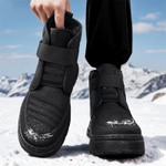 CHENGSHILUOTUO Elderly Insulated Shoes Men"s