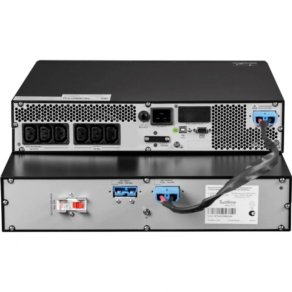ИБП Systeme Electric Smart-Save Online SRV 2000 ВА (SRVSE2KRTXLI)