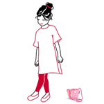 Сумка детская minibag abc friends pink