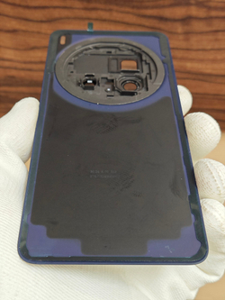 Задняя крышка ПРЕМИУM для VIVO X200 PRO (V2405A) - задняя стеклянная панель. Цвет: Синий / BLUE
