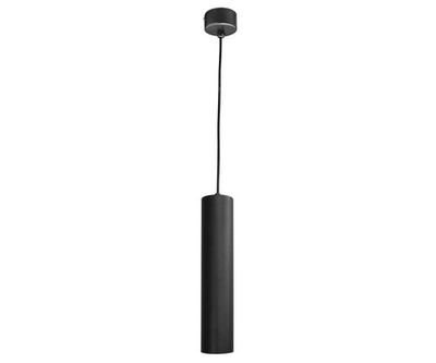 07621-1A,19 Подвес Рия черный d6 h200 (высота корпуса 30) GU10 1*10W. ТМ Kink Light