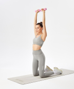 Гантель неопреновая STARFIT DB-201 1 кг, розовый пастельный