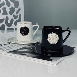 Lenardi 133-464 Чайный набор 4пр. 220мл РОЗА в под.уп.(х12)Фарфор