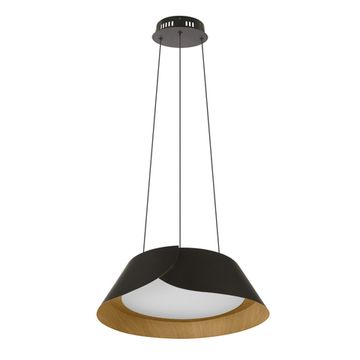 Подвесной светильник LED 36W+2W 4000К 10370P Black чёрный Lane LOFT IT