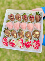 Клубника в бельгийском шоколаде Вишенка , 20-25 шт