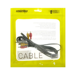 Кабель 3xRCA (папа) - 3xRCA (папа) Smartbuy (KA-233-125) 3м