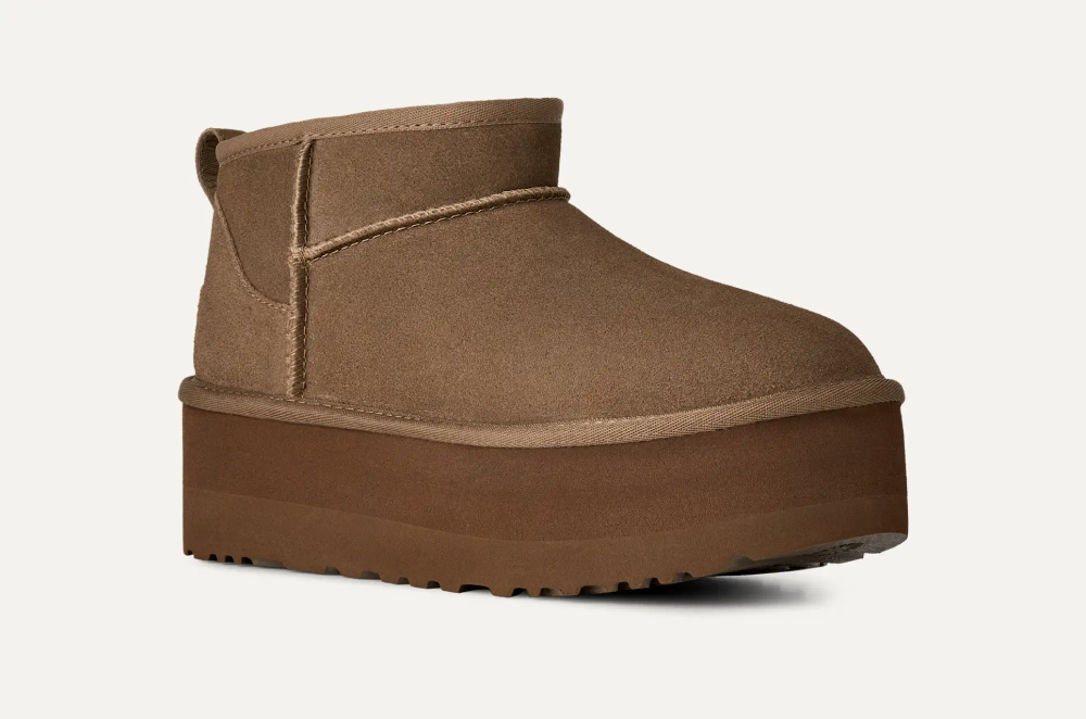 UGG Угги на платформе Classic Ultra Mini, бронзовый