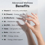 Aurora Nutrascience, комплекс витаминов группы B, 60 капсул