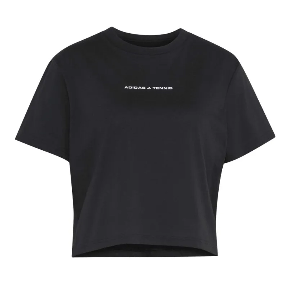 Женская теннисная футболка Adidas Culture Graphic - black