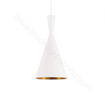 Pendant design lamp  Beat Light Tall by Tom Dixon (White)