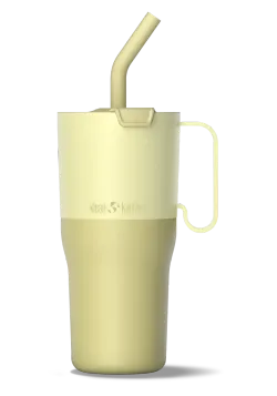 Термостакан Klean Kanteen Rise Tumbler 26oz Straw Lid (770 мл) Wax Yellow