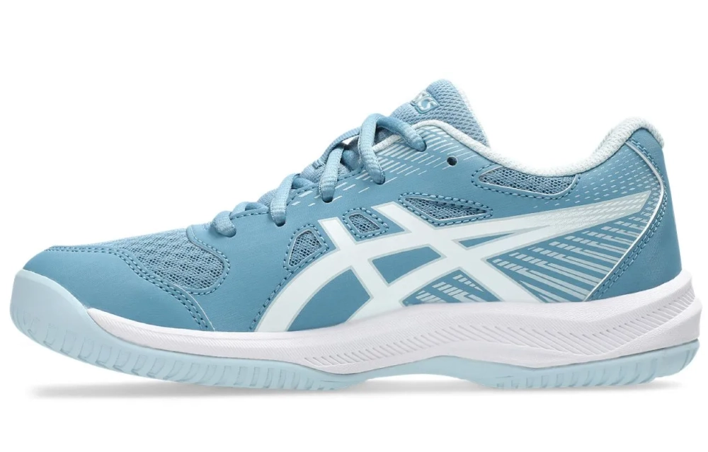 Детские кроссовки для тенниса Asics Upcourt 6 GS - saba blue/white