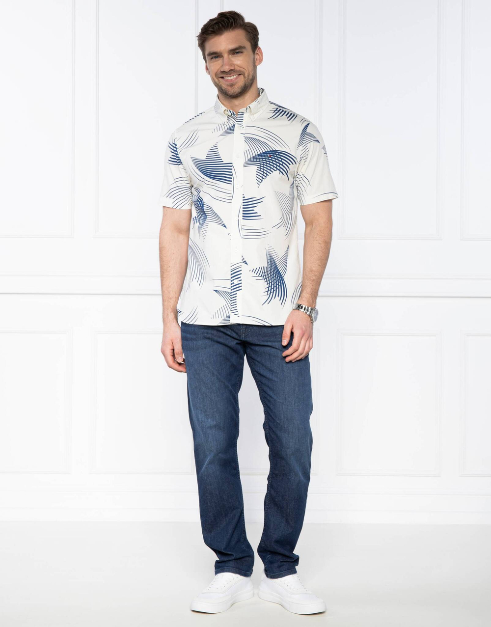Рубашка MOTION STARS Tommy Hilfiger - экрю(MW0MW34574)